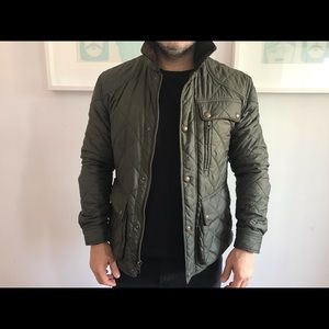 The Iconic Quilted Car Coat